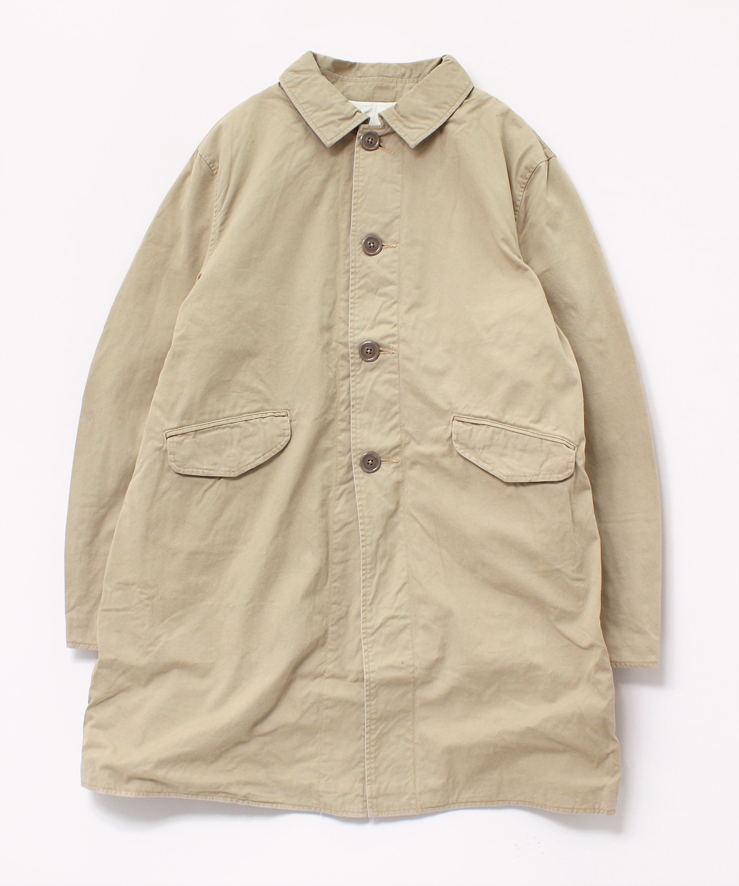 【MASTER&Co】C0668 チノステンカラーコート
